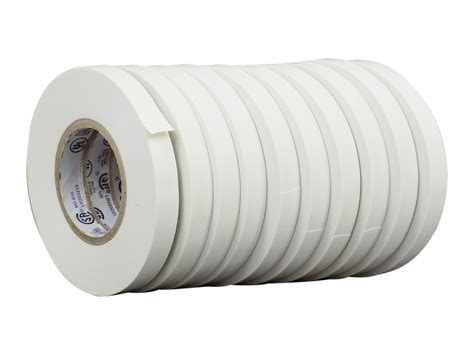 WOD Tape White Electrical Tape General Purpose 1 2 In X 66 Ft High