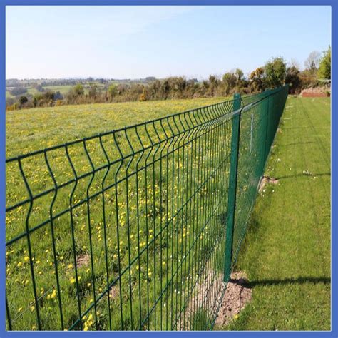 Zn Ral Galvanized Pvc Coated Weld Mesh Panel Fence M High V