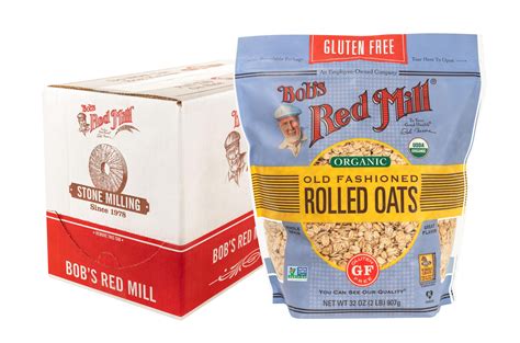 Bob S Red Mill Gluten Stf Free Organic Old Fashioned Rolled Oats