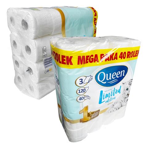 Papier Toaletowy Queen Rolek War Mega Paka Cena Opinie