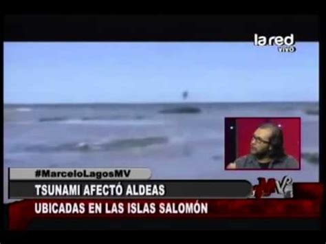 Sobre el tsunami que afectó aldeas ubicadas en las Islas Salomón YouTube