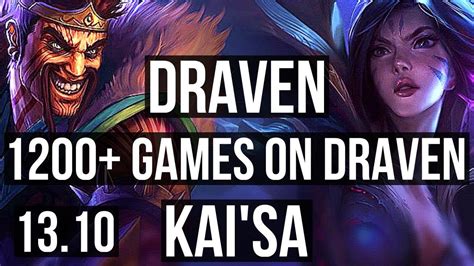 DRAVEN Leona Vs KAI SA Nautilus ADC 11 0 2 2 3M Mastery 1200