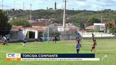 CETV 1ª Edição Juazeiro do Norte Expectativa do Barbalha de subir