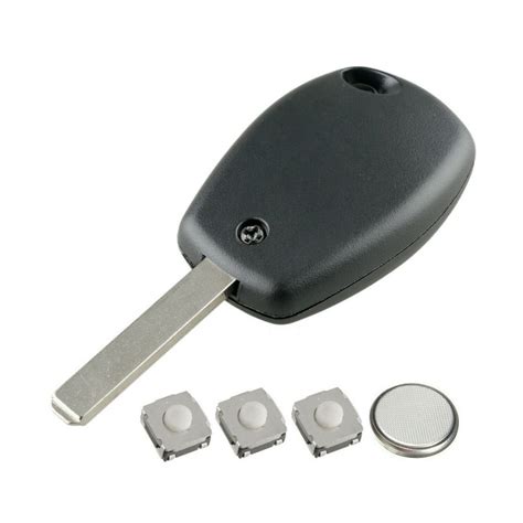 2 Button Remote Key Fob Case Repair Kit For Renault Traffic Clio Master