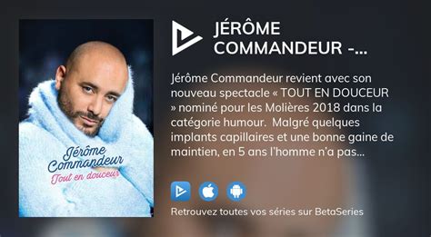 Regarder Jérôme Commandeur Tout en douceur streaming