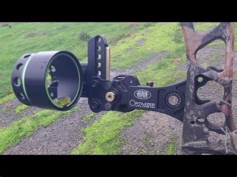 HHA Optimizer Lite King Pin Bow Sight Is The Best YouTube