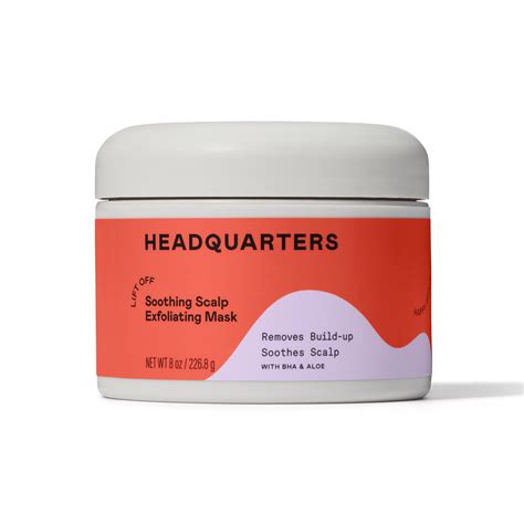 Headquarters Exfoliating For Dry Roots Scalp Care 8 Oz