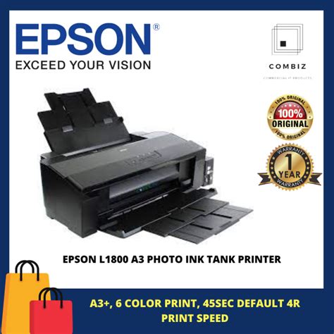 Epson L A Photo Ink Tank Printer Lazada