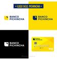 Banco Pichincha Banner Royalty Free Vector Image