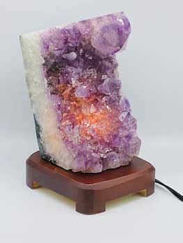 Amethyst Druse Lamp Azuregreen