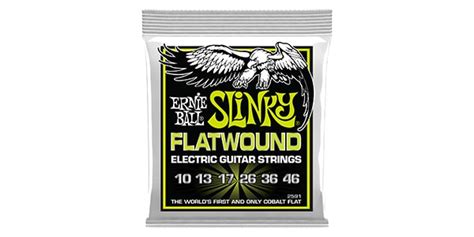 Ernie Ball Regular Slinky Flatwound Electric Guitar