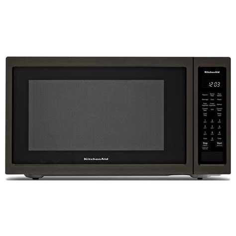 KitchenAid 1.5 cu. ft. Countertop Microwave in PrintShield Black ...