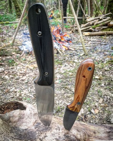 The Beautiful Field Master Bushcraft Knife And Necker Knife Belonging