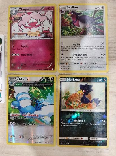 Pok Mon Karty Slurpuff Rc Rc A Altaria Reverse Holo