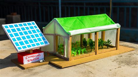 Science Projects Solar Powered Greenhouse Youtube