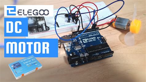 Dc Motor Arduino Tutorial Elegoo The Most Complete Starter