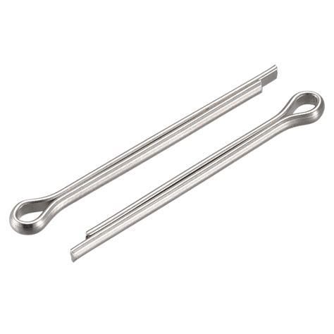 Uxcell Split Cotter Pin 2 5mm X 30mm Stainless Steel Clip Fastener Fitting Silver Tone 60pack