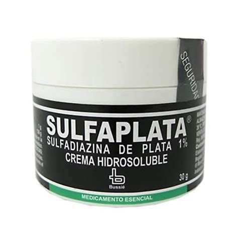 Sulfadiazina De Plata Por 30 Gramos