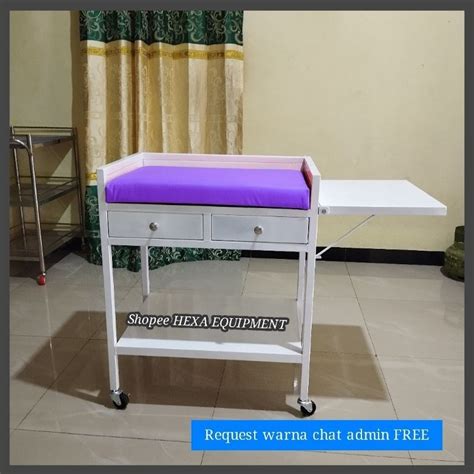 Jual Meja Resusitasi Bayi Baby Table Mini Bidan Rumah Sakit Shopee