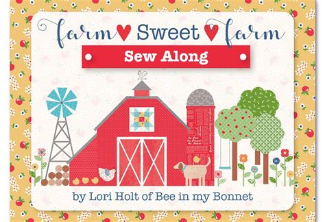 Bee In My Bonnet Farm Sweet Farm Sew Along Week Eight Mr And Mrs