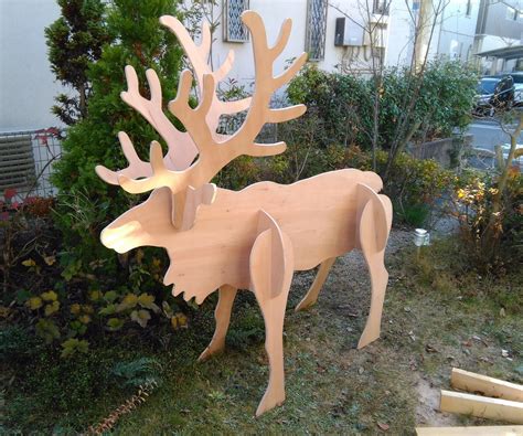 Plywood Reindeer 4 Steps With Pictures Instructables