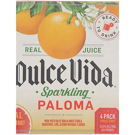 Dulce Vida Sparkling Paloma 200 Ml Safeway