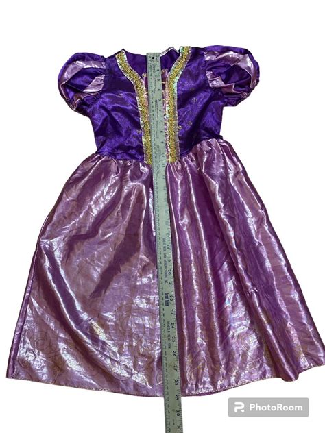 Rapunzel Sparkle Disney Princess Tangled Fancy Dress Gem