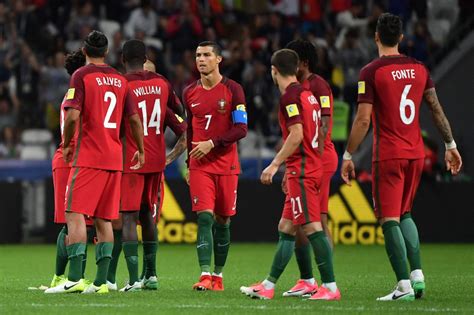 Coupe Des Confédérations Cristiano Ronaldo La Coupe Amère Avec Le