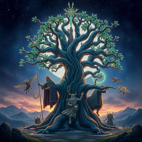 The Guardians Of Yggdrasil Protectors Of The World Tree Norse Mythology