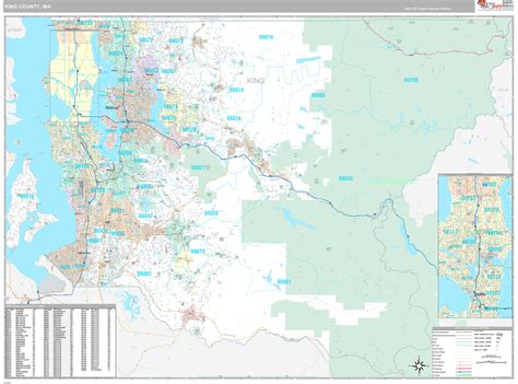 King County Washington Map - Map Of Illinois