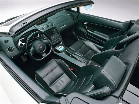 Cool Cars: Lamborghini Gallardo spyder Interior