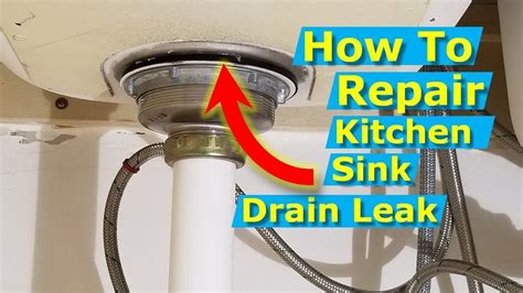 How To Fix Kitchen Sink Leak