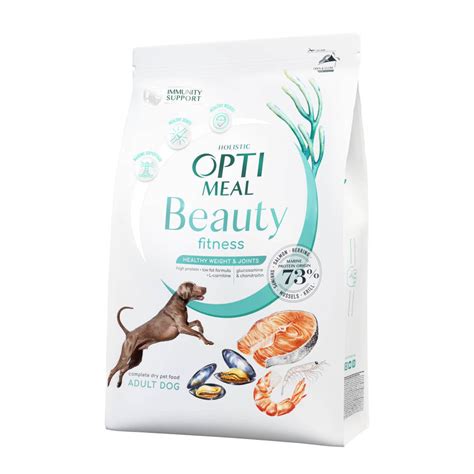 OPTIMEAL Beauty FITNESS GRAIN FREE bezzbożowa pełnoporcjowa sucha karma