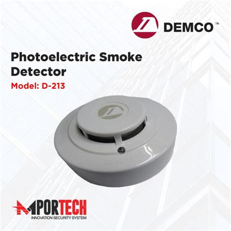 DEMCO UL Listed Photoelectric Smoke Detector D 213 2 Lazada PH