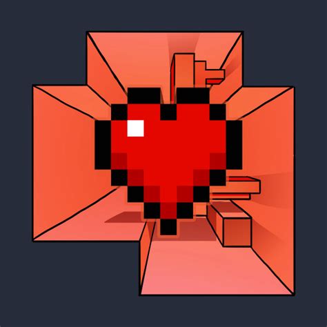 Minecraft Heart Printable