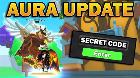 Aura Update 8 MORE Secrets CODE Quests And MORE In Sword Fighters