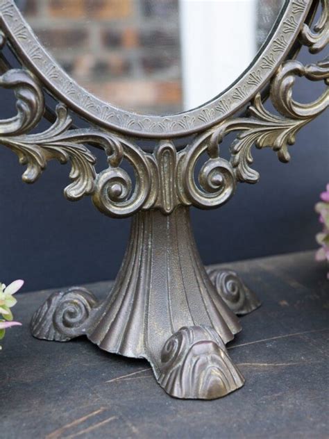 Vintage Gold Dressing Table Mirror Brocante Ma Jolie