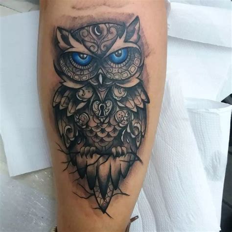 Owl Tattoos For Men Printable Calendars AT A GLANCE