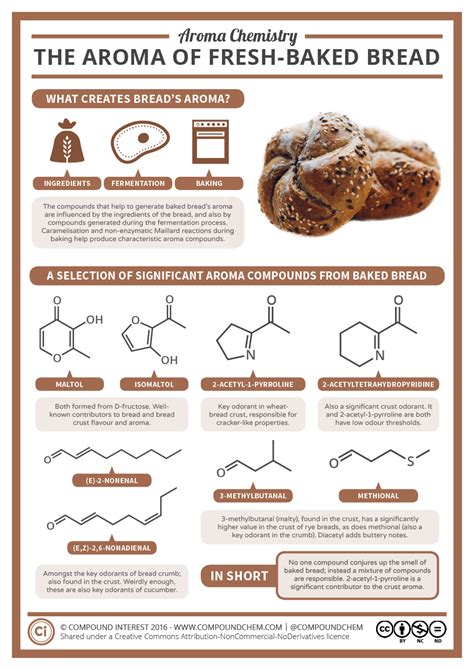 Aroma Chemistry The Smell Of Freshly Baked Bread Compound Interest