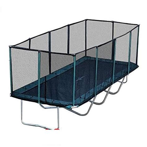 Galactic Xtreme Trampoline De Jardin Rectangulaire De Pi Avec