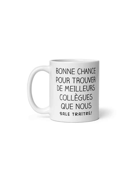 Tasse Mug Cadeau Coll Gue Travail Bonne Chance Pour Trouver De