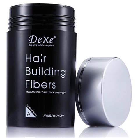 Dexe Hair Building Fibers 22g ผงไฟเบอร์ ปิดผมบาง ที่ปิดเหม่ง ผงไฟเบอร์