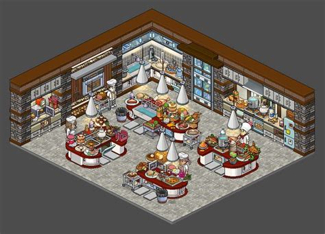 Modern Room Modern Kitchen Habbo Hotel Small Places Hearthstone