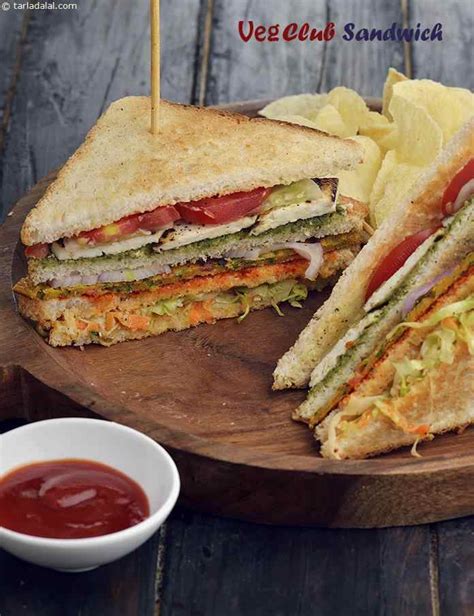 Veg Club Sandwich recipe