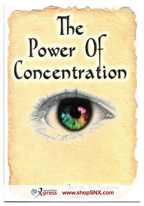 The Power Of Concentration Special Needs X Press