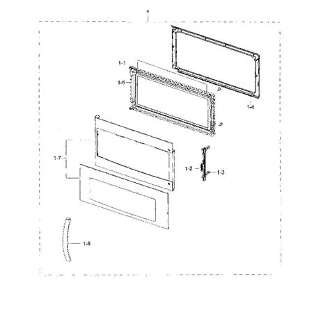 Samsung Me18h704sfsaa Replacement Parts Oem