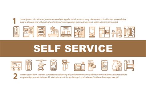 Self Service Buying Landing Header Vector By Sevector Thehungryjpeg