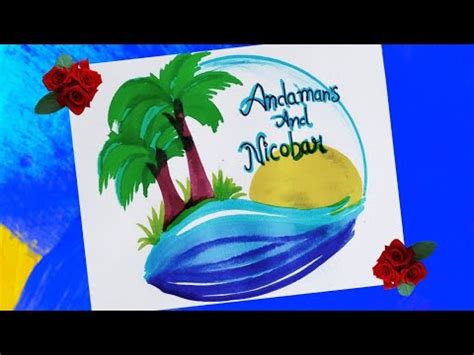 Andaman And Nicobar Islands Drawing Andaman And Nicobar Islands