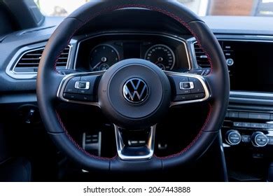 Vw Troc Steering Wheel October Stock Photo Edit Now