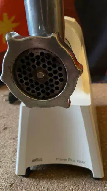 BRAUN FLEISCHWOLF POWER plus 1300 Type 4195 1300 Watt inkl. Fleischwolf ...